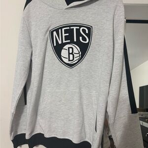 NBA Brooklyn Nets Gray Hoodie
